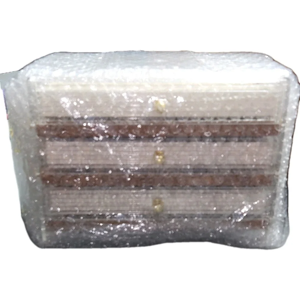 Kaotgot 3 Layer Jewelry Box/Organizer w/ Acrylic, Multi-Function Storage Box NEW